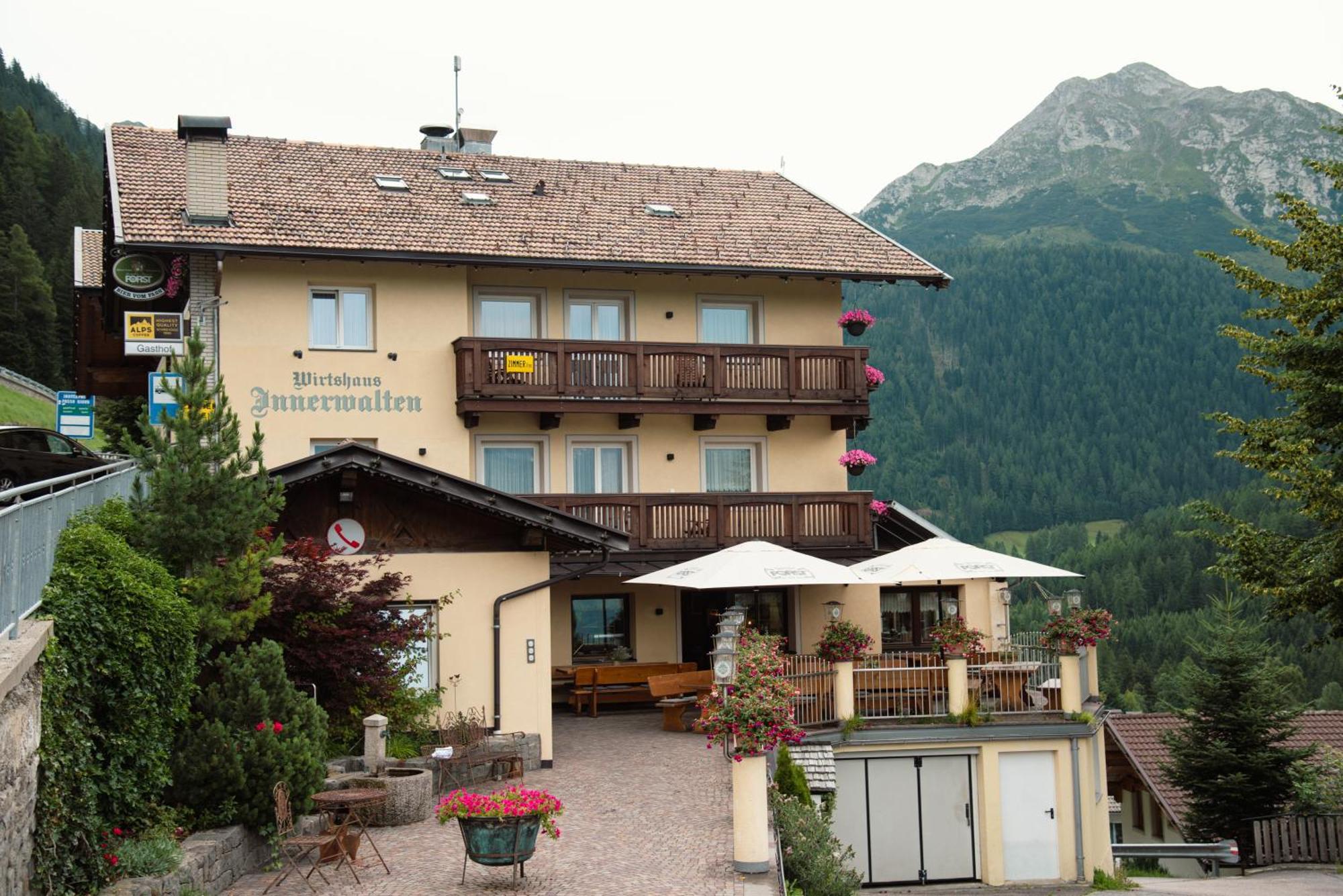 Gasthof Innerwalten San Leonhard in Passeier Exteriör bild