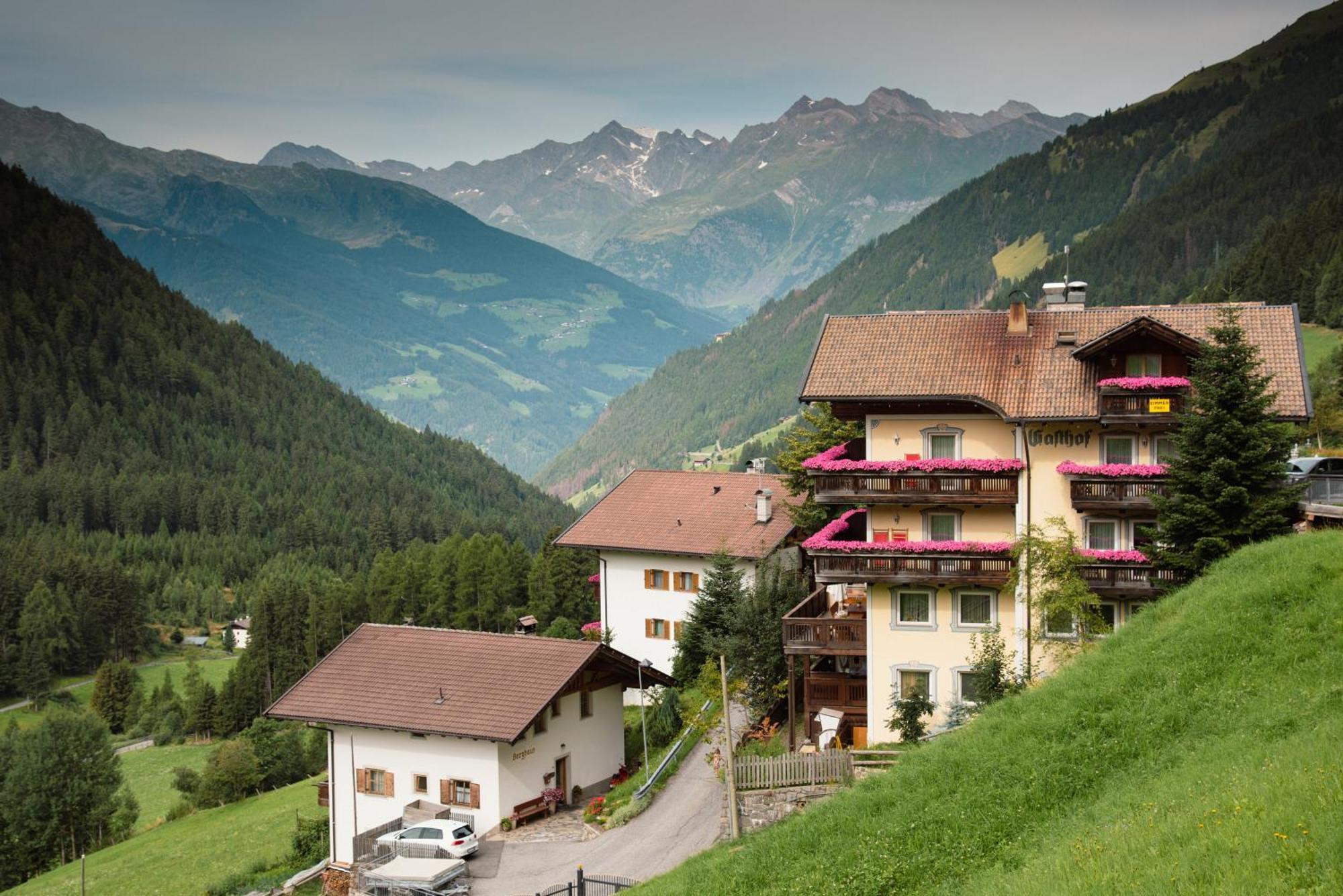 Gasthof Innerwalten San Leonhard in Passeier Exteriör bild